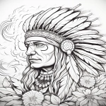 **coloring pages drawing North America, in the style of mixes realistic and fantastical elements, dreamlike illustrations, bloomcore, tasteful use of negative space, sketchfab, adventurecore, magic realism --ar 83:107 --v 5.2** - Image #2 <@1144501518293282817>