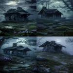 **<https://s.mj.run/7DEPwZwHTbc> old aged small hut on a hill, deep in the woods, foggy moonlight, windy, style of foreshortening techniques, dynamic pose, high contrast, photo grade, 16K, HDR, --ar 9:20 --v 6.0** - <@346339918877818883> (fast)
-# Create, explore, and organize on [midjourney.com](<https://midjourney.com/imagine?from_discord=1>)