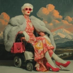 **snowflake macrophotography elderly motorized wheelchair and disability accessible fashion design sketch --p o4l8lp8** - Image #4 <@948741381743083580>