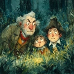 **How to spot a traitor by Benedict Arnold a children's book illustration --s 250 --v 7.0** - Image #1 <@1135636698060038216>