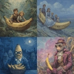 **The Bananagobbler, children's book illustration, --exp 50 --v 7.0 --p gdfa9ky** - <@454052210859573268> (fast)
-# Create, explore, and organize on [midjourney.com](<https://midjourney.com/imagine?from_discord=1>)