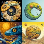 **A detailed cartoon on a lunar snake orbiting a reptilian planet --profile gwlf92u --v 6.1** - <@963013711918944286> (fast)
-# Create, explore, and organize on [midjourney.com](<https://midjourney.com/imagine?from_discord=1>)