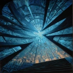 **Welcome to the hall of fame, by Tim Burton, by Julie Mehretu, by Giacomo Balla, by Victor Vasarely, concept art, stunning, complimentary colors, cinematic light, artist mashup, highly detailed, masterwork. --ar 9:16** - Image #1 <@1012413075921580142>