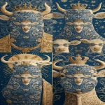 **<https://s.mj.run/0GMbnBQLfYo> william morris wallpaper design of humanoid cows wearing sunglasses and wearing a crown, using 3 colours only --no birds --iw 3 --ar 13:25 --v 7.0** - Zoom Out by <@1103975769467789322> (relaxed)
-# Create, explore, and organize on [midjourney.com](<https://midjourney.com/imagine?from_discord=1>)