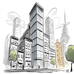 **panopticon ; in style of mechanical pencil sketch with cross hatching lines withough contour lines, pecil stokes --no contour lines, anime, manga, colors --ar 16:9 --raw --sref 3717171728 --v 7.0** - Image #1 <@1135636698060038216>