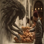 **<https://s.mj.run/52NbkCRsenY> viennoiserie weird encounter --ar 16:9 --v 7.0 --raw** - Image #4 <@1071135204846096475>