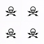 **a simple illustration logo of a skull and cross bones where the skull is a lightbulb and the crossbones are thin symmetrical lightning bolt symbols --v 7.0** - Variations (Subtle) by <@340952336275079170> (fast)
-# Create, explore, and organize on [midjourney.com](<https://midjourney.com/imagine?from_discord=1>)