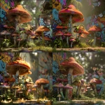 **doodle graffiti, mushrooms, toadstools, flora, vegetation all growing graffiti on themselves, forest background, happy, 3d render, detailed scene, organic elements only --raw** - Remix (Subtle) by <@744210433703018499> (fast)
-# Create, explore, and organize on [midjourney.com](<https://midjourney.com/imagine?from_discord=1>)