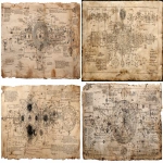 **intricate circuit diagram of cosmography, technical drawing. notes, marginalia, Ink on old worn down paper. Slight burns on the edges. --ar 16:9** - <@391048027051261958> (relaxed)
-# Create, explore, and organize on [midjourney.com](<https://midjourney.com/imagine?from_discord=1>)