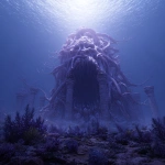 **A WEIRD UNDERWATER COLONNADEBEING --v 7.0 --raw** - Image #2 <@1071135204846096475>