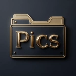 **a picture of a fancy windows folder icon with the fancy words "Pics" on it** - Image #4 <@1087506013407695028>