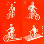 **"HAPPY DAY" bold poster text, 1960's, 7-year old Barny Barnacle, is a happy little boy, He is riding his schwinn bike with banana seat to school in sunny southern california, wearing an old small cloth backpack, and has a big smile on his face, it's a happy perfect day --ar 10:11 --sref <https://s.mj.run/wq-KokexYfE> --p s7fydcn 44qoyrn --v 7.0 --s 110 --raw --c 3** - <@1059292469474373672> (fast, stealth)
