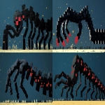 **<https://s.mj.run/dixKnYwGkog> snowflake macrophotography voxel forced perspective burlesque Fellini Satyricon 1969 Saturn Devouring His Son Francisco Goya brickybricky snowflake macrophotography engraved in marble by Zdzisław Beksiński and klimt and hans bellmer and odd nerdrum --ar 2:1 --raw --stylize 750 --niji 6 --sref 1362 --chaos 5** - Variations (Strong) by <@1071135204846096475> (relaxed)