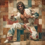**macho, macho, man I wanna be a macho man parquet party --s 250 --v 7.0** - Image #2 <@974789918188535848>