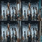 **<https://s.mj.run/PYnL-FqZikk> A realistic photo of an older Black woman in her fifties with short natural hair, wearing comfortable casual clothing typically worn at home in the evening. She sits slightly off-center in a colorful kid’s playroom, surrounded by her young grandchildren who are enthusiastically playing a fast-paced game. She looks confused but amused, clearly trying to keep up with the rules, her hands half-raised in mid-gesture. The room is filled with toys, scattered game pieces, books, and playful wall decorations. Soft, warm lighting fills the space, while abstract light reflections and ripple patterns subtly animate the background, symbolizing memory, learning, and generational gaps. The composition has shallow depth of field, cinematic lighting, natural gestures, and rich contrast. Captured in the style of a Canon EOS R5 with an EF 8mm lens, f/2 aperture, ISO 30, hyper-realistic textures, sharp focus, subtle motion blur, domestic warmth, humor, intergenerational connection, quiet vulnerability --sref <https://s.mj.run/8vJIROiTC18> --s 250 --ar 103:45** - Pan Right by <@1220830039520841890> (fast)
-# Create, explore, and organize on [midjourney.com](<https://midjourney.com/imagine?from_discord=1>)