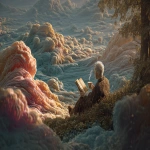 **<https://s.mj.run/DO7vuWoXxIU> <https://s.mj.run/PXrO9_BRdpk> <https://s.mj.run/cSbckn_wxpI> <https://s.mj.run/j46HPvqoY_A> <https://s.mj.run/v8zjIgUTuu4> Cotton Clouds Paint a Scene of an Old Man Relaxing in the Forest Drinking some Tea, Looking over a book containing Fluvioglacial-Outwash-Plaines Craft-World Hyper-RealityMash --ar 3:2 --v 7.0** - Image #4 <@426654487248109579>