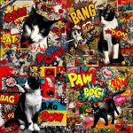 **Cat cat cat "bang", "pow", "boom", pop art --profile jsiu34d** - <@1000163713564823602> (fast)