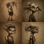 **portrait of a female young goblin host. she is lean and curious. fantasy, dragonbane, --no background --sref <https://s.mj.run/6v_oZw2C9SU>** - <@321697901023723522> (fast)
-# Create, explore, and organize on [midjourney.com](<https://midjourney.com/imagine?from_discord=1>)