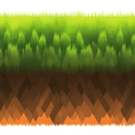 **rectangular 2D game platform, side view, pixel art style, seamless tileable texture, earthy terrain with grass on top, 32x128 pixels, isolated on white background, retro video game aesthetic, bright colors, clean edges --v 5.0 --ar 4:1** - Image #4 <@399143272141946880>