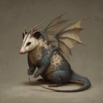 **a creature with an opossum mother and dragon father no child --v 7.0** - Image #2 <@414172407717429259>