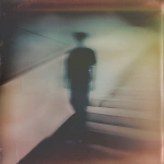 **a projected image / of a handsome masculine man / descending into all the beautiful ways that failure materialized in his lifetime --stylize 0 --chaos 10 --weird 5 --quality 4 --no borders / frames / grids / split screens / tiles, women, girls, females --raw** - Image #1 <@1091260339980603393>