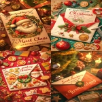 **a letter from santa claus, "as good-looking and detailed as it looks," an envelope with a christmas theme featuring a santa claus cookie cutter on the front, a christmas postage stamp style, a christmas card design, colorful, bright colors, highly detailed, high resolution, sharp focus, super detail, dreamy, 3d render, octane rendering, 8k --ar 5:8 --niji 6** - <@1211866223701401620> (fast, stealth)
-# Create, explore, and organize on [midjourney.com](<https://midjourney.com/imagine?from_discord=1>)