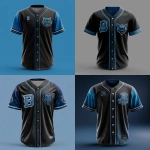 **baseball jersey concept design for the Boston Bobcats. Black and blue colors.** - <@645095506447564800> (fast)
-# Create, explore, and organize on [midjourney.com](<https://midjourney.com/imagine?from_discord=1>)