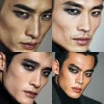 **full-face portrait of a fashionable 30-year-old Taiwanese man, long-shaped face, fair pale skin, thick eyebrows, large expressive double-lidded eyes, and naturally full lips, with softly contoured cheeks not sunken; styled with bold high-fashion smokey eye makeup in deep gray and black tones, paired with glossy lip color for a striking contrast; contemporary hairstyle with clean lines, cinematic editorial lighting highlighting makeup and hair details, blurred neutral background, sharp focus on facial features, refined fashion magazine aesthetic, no text, no watermark --ar 1:1** - <@1090872516857299025> (fast)
-# Create, explore, and organize on [midjourney.com](<https://midjourney.com/imagine?from_discord=1>)
