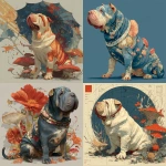 **a cell shaded shar-pei dog, ammonite amanita --s 750 --v 7.0** - <@1059982138138697728> (fast)
-# Create, explore, and organize on [midjourney.com](<https://midjourney.com/imagine?from_discord=1>)