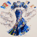 **fashion design sketch colorful pareidolia photograph --niji 7 --ar 3:4 --stylize 1000 --chaos 25** - Image #4 <@948741381743083580>