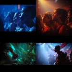 **dark fantasy Super panavision 70mm film with optics cinematic lighting dvd screengrab subject jungle Brazilian electro funk rhythmic syncopated bass house Portuguese deep male vocals baritone concert packed crowded with exotic women** - <@1214051784754991197> (fast)