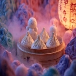 **<https://s.mj.run/grMOhq1kA28> <https://s.mj.run/GnGbrixvR3Q> <https://s.mj.run/8jxKtCZZP8o> <https://s.mj.run/5PLORpdLDIA> A Dramatic Marble-Moment of the Xiaolongbao Soup-Dumpling's God's Fall from Grace in Candyland --ar 3:2 --v 7.0** - Image #1 <@426654487248109579>