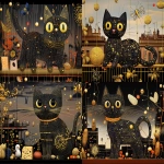 **<https://s.mj.run/5AbKvhD0Guc> a happy curious adorable parisian netsuke kitty cat exploring a crazy gold leaf nature jungle world of apple worm peanuts flowers birds cheddar cheese moth, tornadic scan lines by jack whitten --v 6.1 --p tn2xxqf --sref <https://s.mj.run/AruJD-ll-Ac> <https://s.mj.run/UYjfoh6TeLU> <https://s.mj.run/r8dknsmM5M0> <https://s.mj.run/5AbKvhD0Guc> --cref <https://s.mj.run/YLW5u05qWW0> --cw 99 --ar 53:40 --iw .50** - <@1059292469474373672> (fast, stealth)