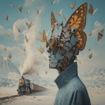 **deep fake surrealism <https://s.mj.run/nZVub3jGHVE> --ar 7:5 --v 7.0** - Image #3 <@1071135204846096475>