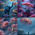 **Horton hears a Scyphozoa --ar 4:5 --s 250** - <@911637101290877029> (fast)