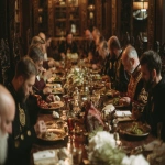 **Photo of The Council of 33 eating a brassica brunch during a meeting --ar 3:2 --v 7.0** - Image #3 <@106534493057220608>