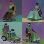 **graffiti motorized wheelchair and disability accessible fashion design sketch --ar 3:4 --sref 90000042 680572301 3278139926 446107457 696968 73 --sv 4 --p qnfutve** - <@948741381743083580> (relaxed)