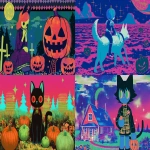 **pumpkincatclaymation inktober --chaos 20 --ar 16:9 --profile jxedwsk --niji 6 --sref 3988945944** - <@937851746712186921> (relaxed)