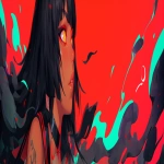 **vexillopunk birthday ribbons in her hair --ar 19:4 --p gw7zns5 --niji 6** - Image #4 <@569707799005888552>