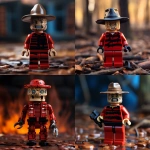 **Freddy from nightmare on elm street as a Lego mini figures --v 5.2** - <@1083045241520668722> (fast)
