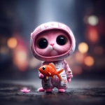 **happy gay cat day said the cat lost in Amazon prime space holding a fish --p f6gpn1a --s 250 --v 7.0** - Image #2 <@974789918188535848>