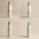 **A refined luxury spa label design for a tall spray bottle featuring elegant typography and soothing neutral tones. The label displays "Eye Therapy" in an elegant serif font at the top, followed by "100% Natural" in smaller clean sans-serif text, and "Eyelid and Lash Cleanser" below in the same supporting font style. The design incorporates a subtle line-art eye contour and gentle water droplet abstraction in muted sage green accents against a soft ivory background. The vertical layout emphasizes generous white space and breathable composition, with optional champagne gold foil highlighting on "Eye Therapy" to convey premium wellness and natural purity. --v 7.0** - <@1052992034765541387> (turbo)
-# Create, explore, and organize on [midjourney.com](<https://midjourney.com/imagine?from_discord=1>)