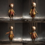 **vintage marionette <https://s.mj.run/Pqzaigtn5vc>** - Variations (Strong) by <@1017562001381265439> (fast)