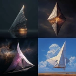 **solar sail, hyperrealistic** - <@948188890219544606> (fast)