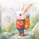 **character design, in style of children's book illustration with colored pencils painting --raw --v 6.1** - Image #3 <@1135636698060038216>