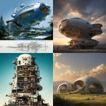 **International Residential spaceships --ar 3:4 --profile 5mobdi8 --v 7.0** - <@382992103153598464> (fast, stealth)