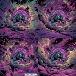 **scifi comic book style, alien cat beast, large fangs, full body, pouncing, colorful, purple crater planet, scifi comic book style** - Zoom Out by <@186377350642925568> (fast)