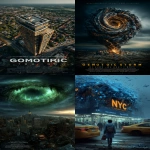 **hollywood movie poster for "geomagnetic storm over NYC" in the style of M Night Shyamalan --ar 13:19 --s 500 --w 0.1 --v 7.0 --p xredgqo --c 100 --raw** - <@1007184428340092978> (relaxed)
