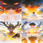 **Anime Movie Still, a handsome man, evil king, cinematic, depth effect, full body, magic, monsters, demons, dark, dark magic, ominous, opalized wood --raw --niji 6 --p w36chcu vv1gqvp --ar 9:16 --sref 169012779** - <@347448894403379200> (fast, stealth)