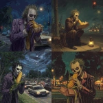 **Beetlejuice eating tenebrously bad and gross corn on the cob at a busy intersection during bohemian night out, no matter, bro got the munchies --p 9ss3njw** - <@538878031226470440> (relaxed)